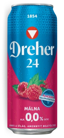 Dreher 24 Málna, 0,0%