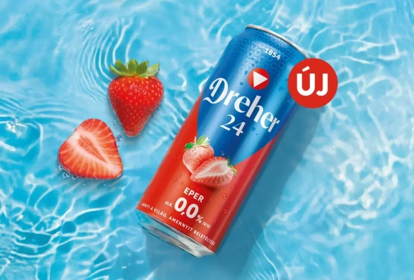 Elindult az eperszezon, megérkezett a Dreher 24 Eper!